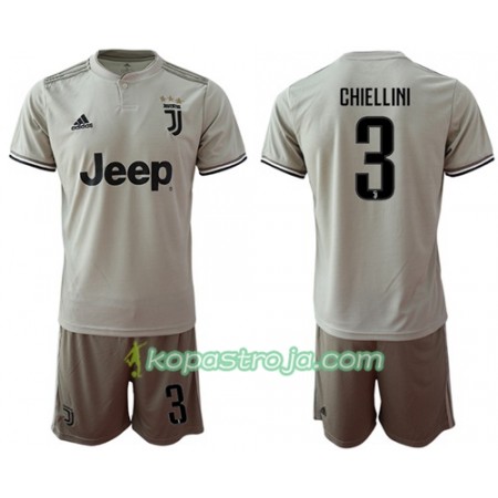 Billiga Fotbollströjor Juventus Chiellini 3 Barn Borta tröja 2018/19 Kortärmad